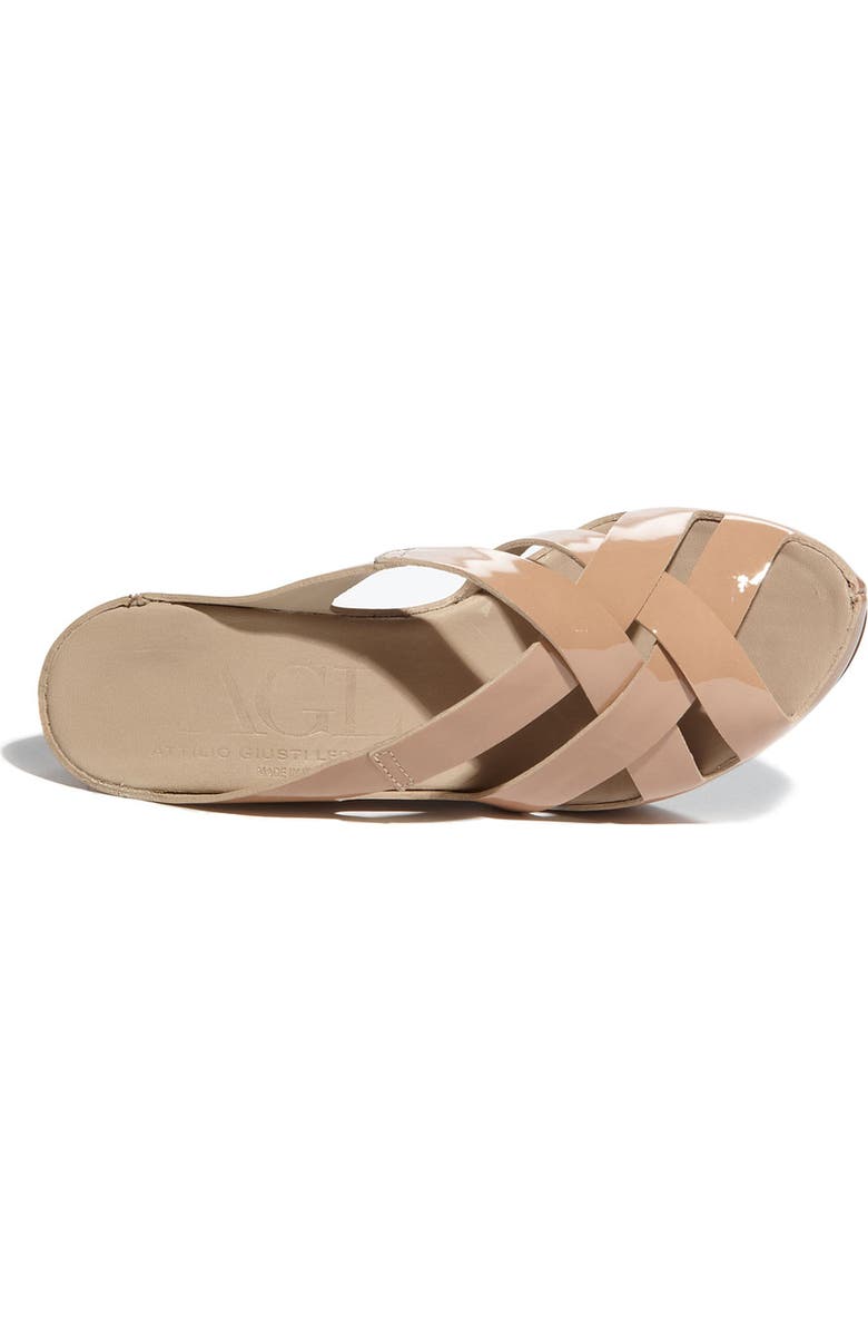 AGL Attilio Giusti Leombruni Wedge Sandal, Alternate, color,