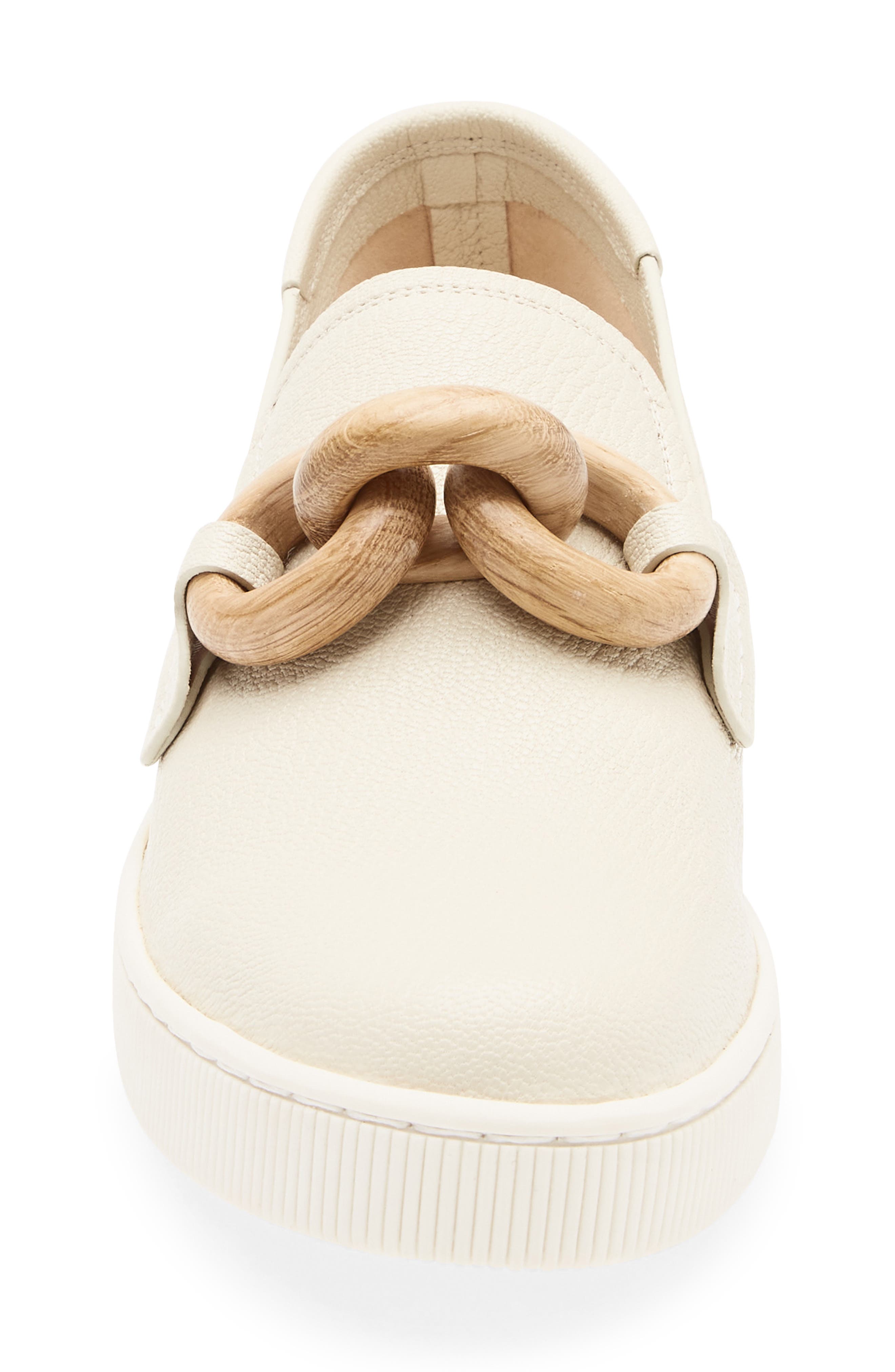 Pedro Garcia Pastora Loafer, Alternate, color, Ivory Petitgrain/ Oak