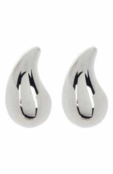 Sterling Forever Kimberly Teardrop Stud Earrings