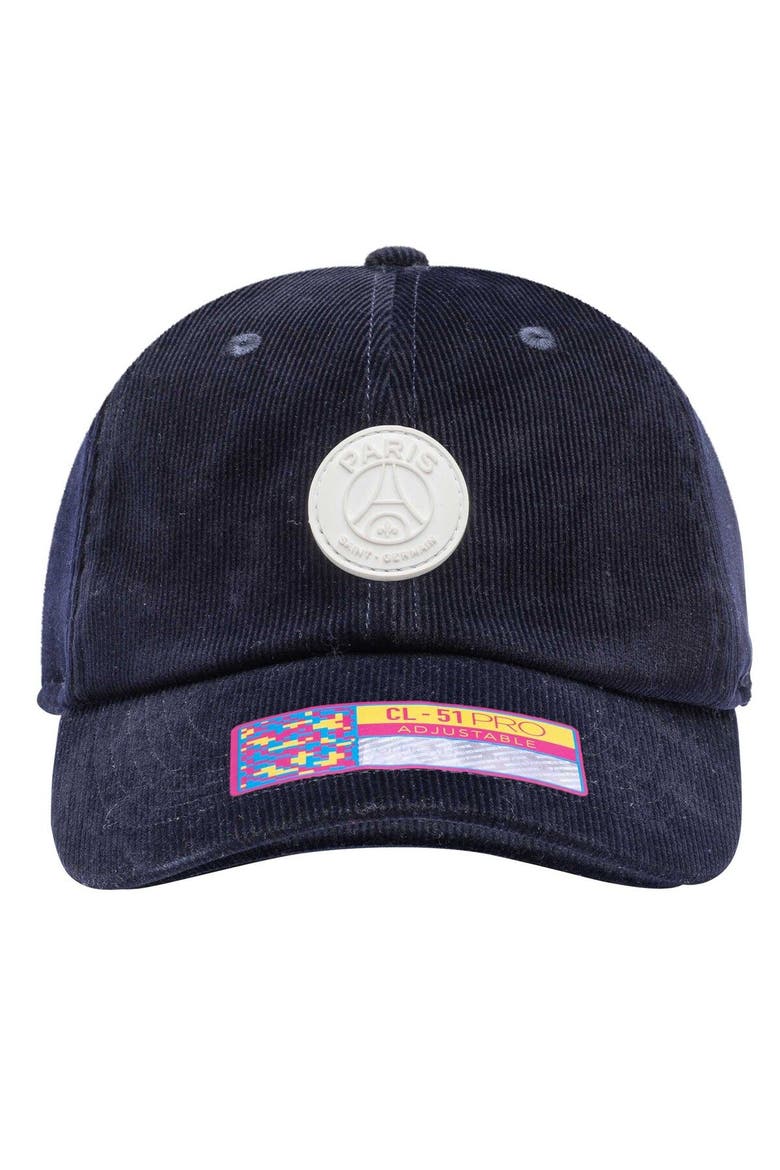 Men's Navy Paris Saint-Germain Casuals Classic Adjustable Hat, Alternate, color, Navy