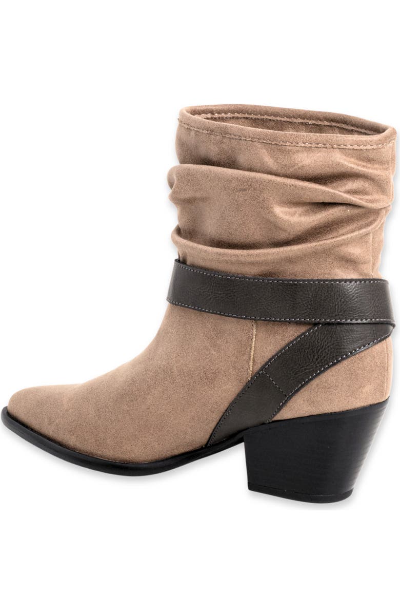 SHUSHOP Whitney Bootie, Alternate, color, Taupe Suede
