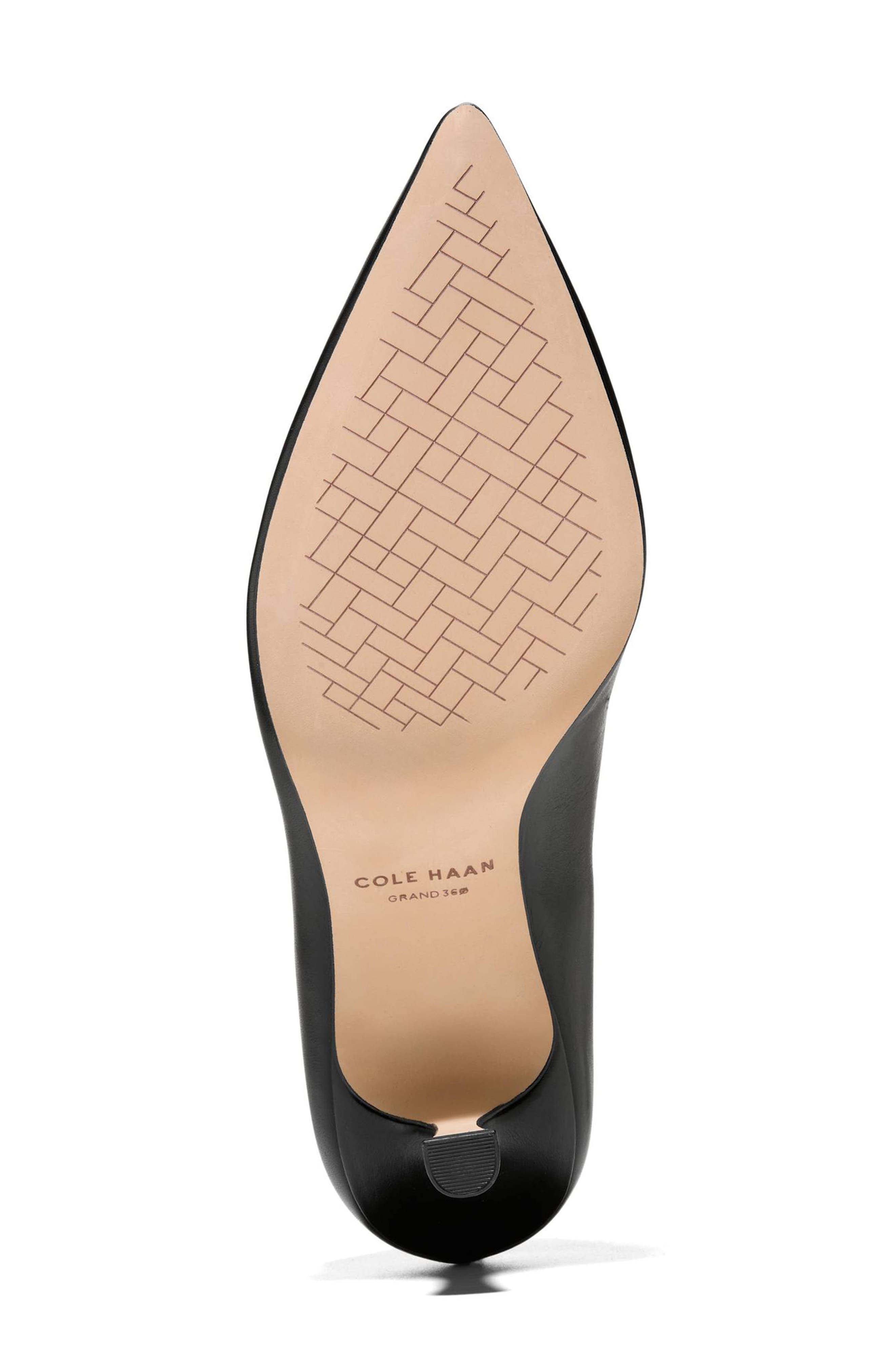 Vivica Pointed Toe Pump, Alternate, color, BLACK LEATHER