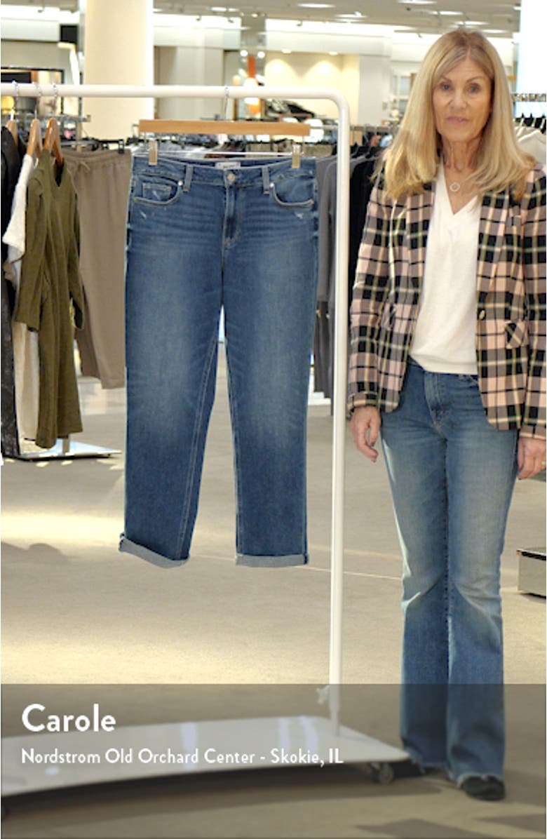 Brigitte High Waist Slim Boyfriend Jeans, sales video thumbnail