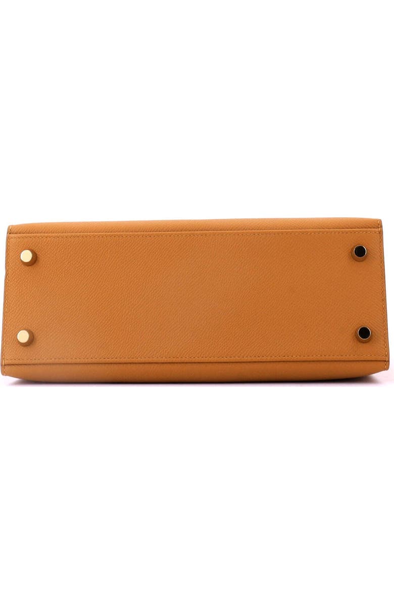 Pre-Owned Hermes Kelly Handbag Brown Epsom with Gold Hardware 25, Alternate, color, Sesame