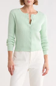 French Connection Cable Stitch Cardigan