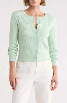 French Connection Cable Stitch Cardigan