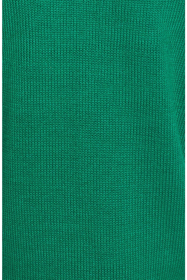'Snow Globe' Musical Christmas Sweater, Alternate, color, GREEN
