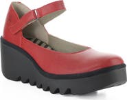 Fly London Bawo Platform Wedge Pump