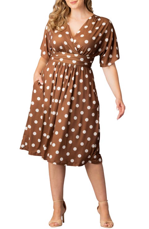 Gia Floral Midi Dress (Plus)