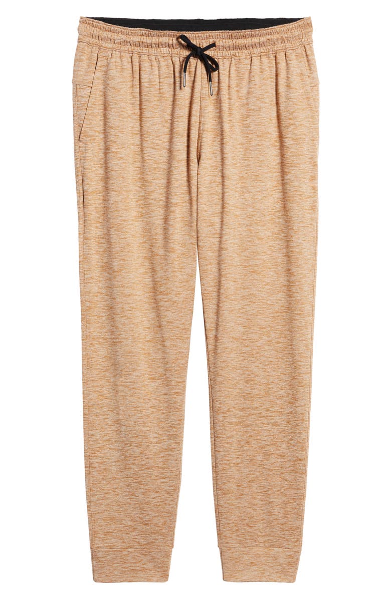Zella Pyrite Slim Fit Pocket Joggers, Alternate, color, Rust Pecan Melange