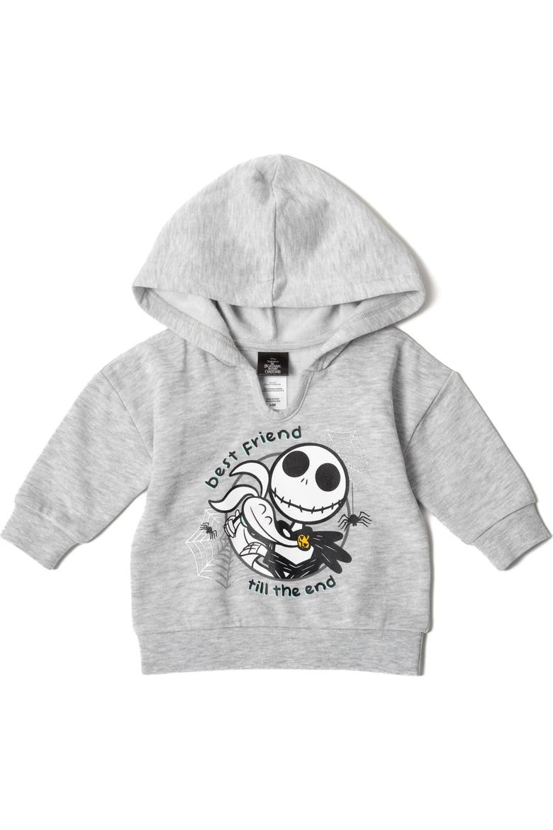 Nightmare Before Christmas Fleece Hoodie and Pants Set, Alternate, color, Blue Jack Sally