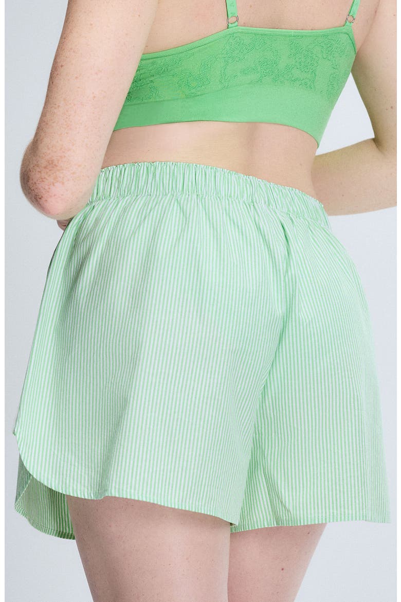 Kickback Casuals Pajama Boxers, Alternate, color, GREEN LOTUS LINE BY LINE