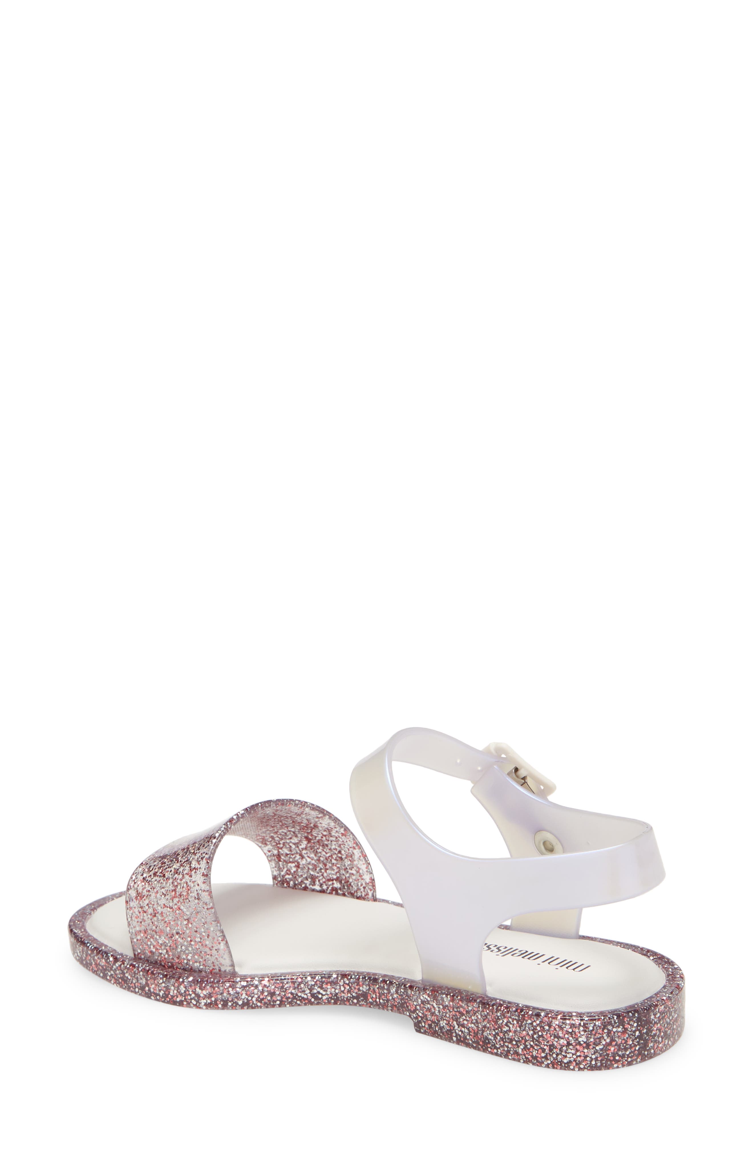 Mel Mar Sandal, Alternate, color, PINK GLITTER / PEARL