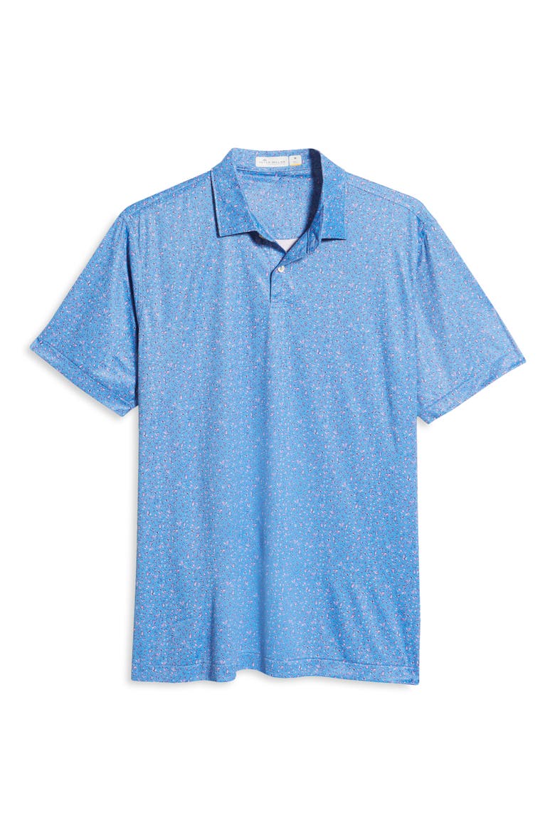 Featherweight Citrus Performance Golf Polo, Alternate, color, BLUE RIVER