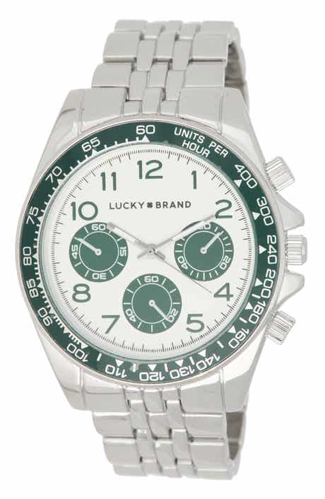 Round Chronograph Analog Watch, 44mm