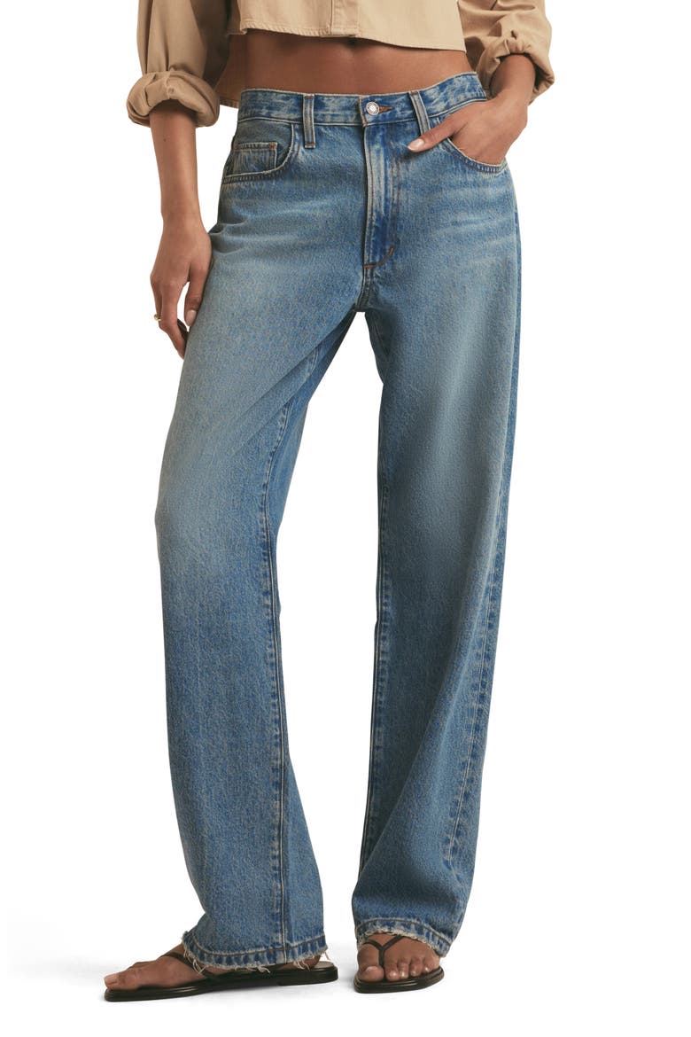 The Tommy Straight Leg Jeans, Main, color, MARGATE