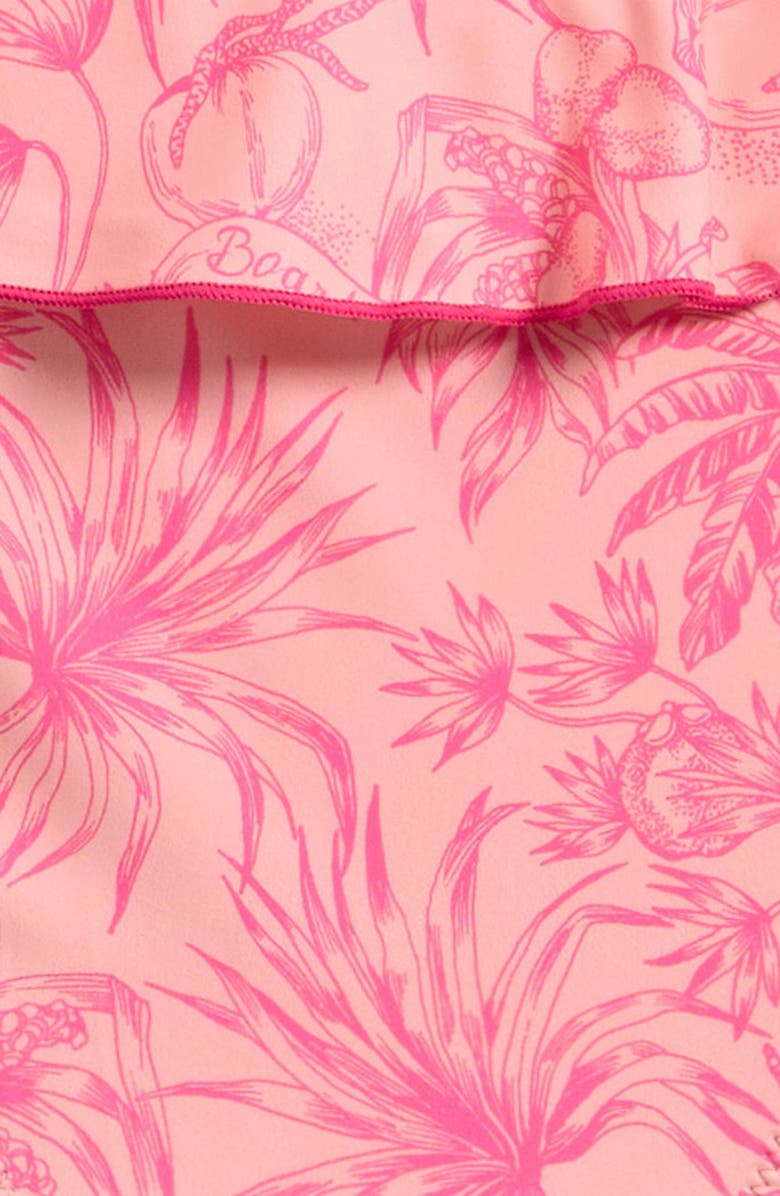 Boardies Kids' Palm Springs Ruffle Two-Piece Swimsuit, Alternate, color, Peach