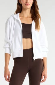 Zella Go Easy Terry Zip Hoodie