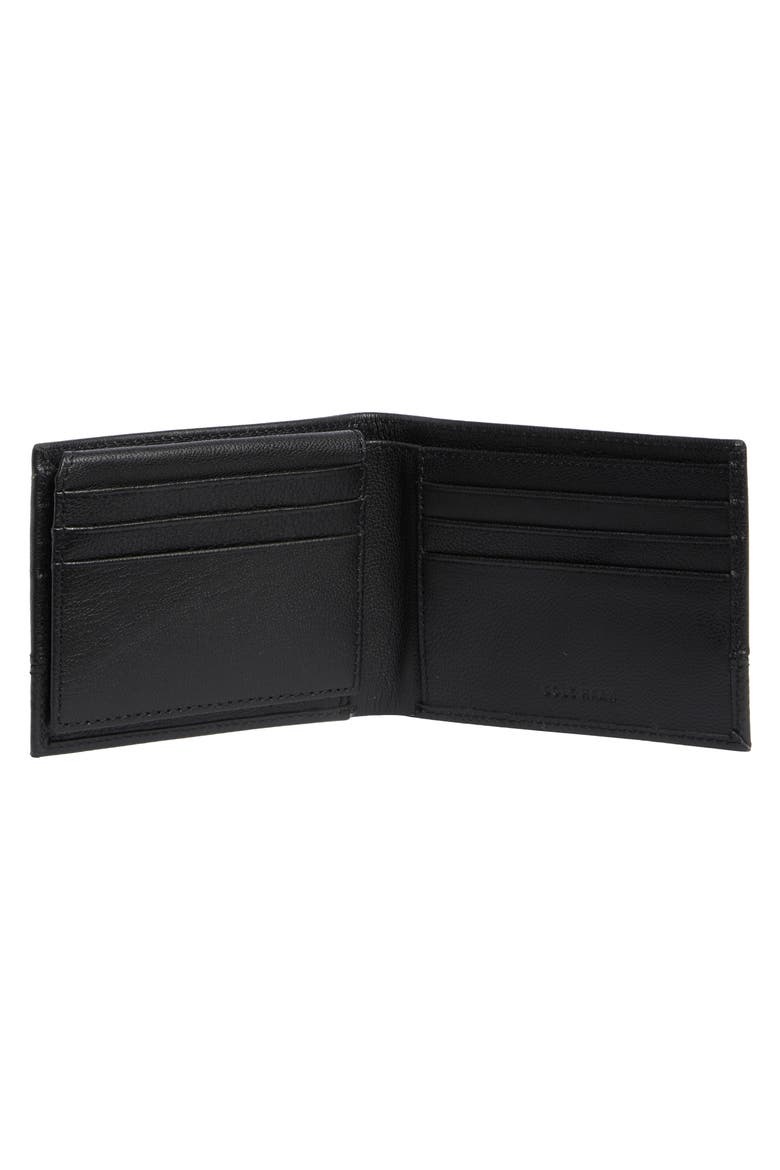 Bleecker Leather Bifold Wallet, Alternate, color, BLACK