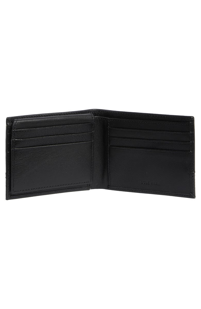 Cole Haan Bleecker Leather Bifold Wallet, Alternate, color, Black