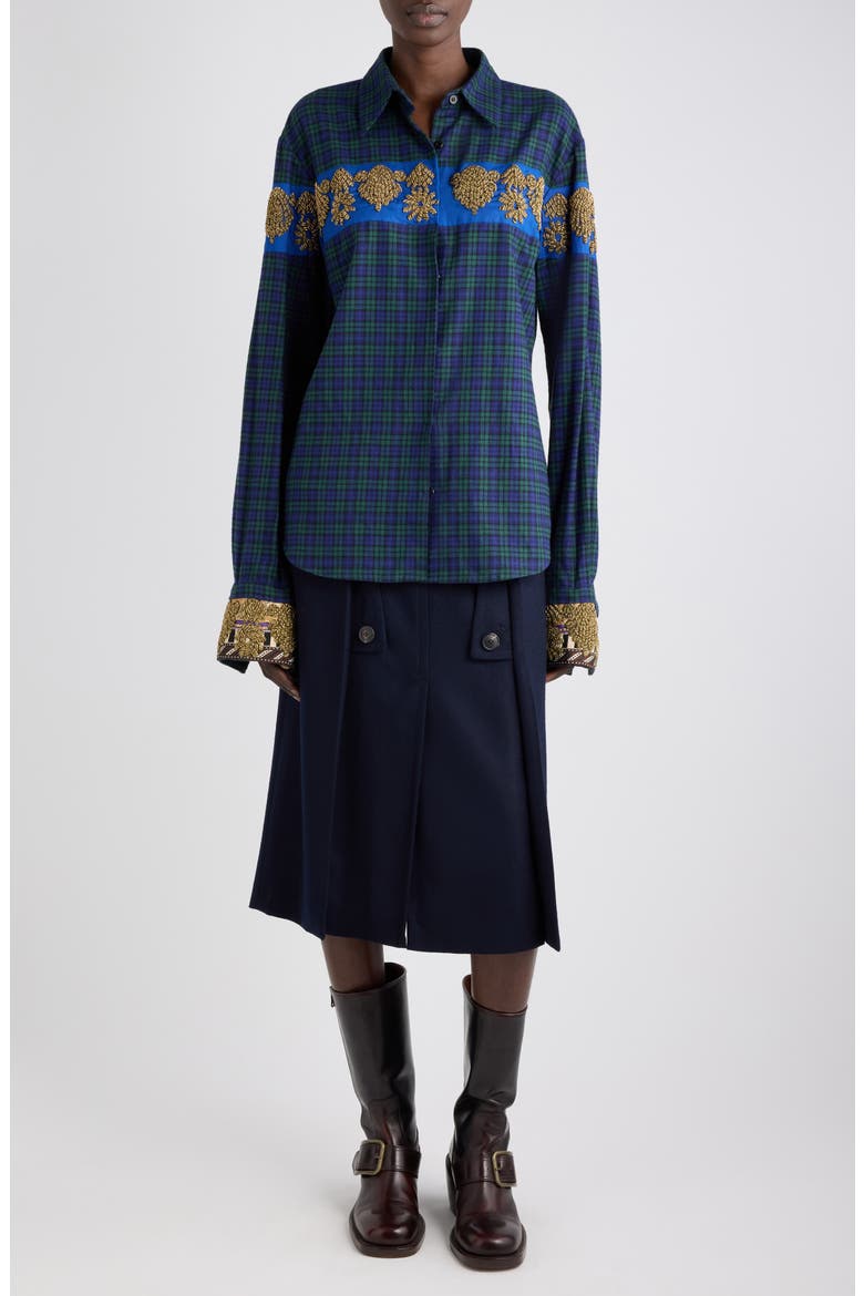 Sente Midi Skirt, Alternate, color, NAVY