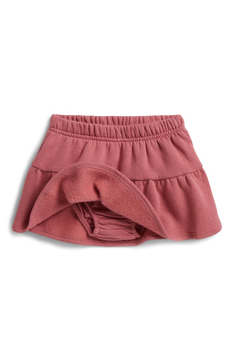 Kids' 2-Piece Fleece Sweatshirt & Skirt Set, Alternate, color, CANVAS PINK