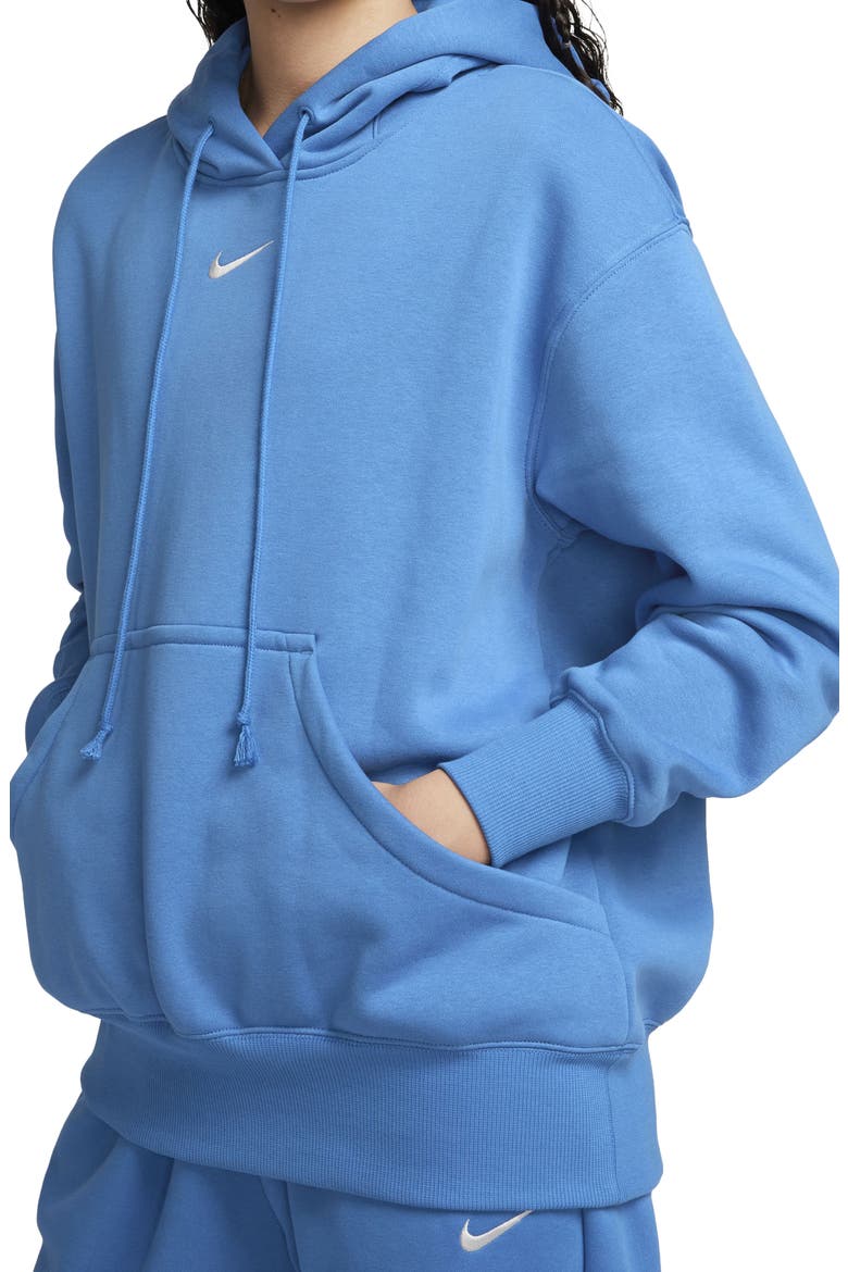 Sportswear Phoenix Fleece Oversized Pullover Hoodie, Alternate, color, STAR BLUE/SAIL