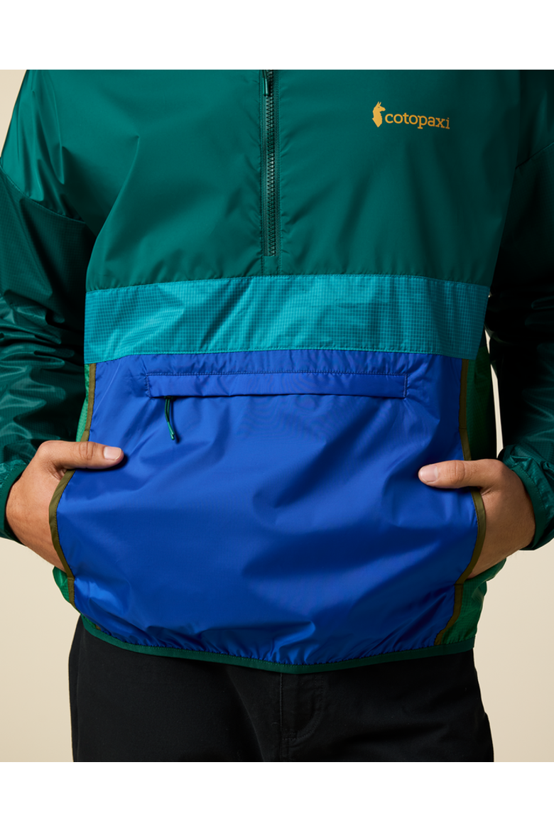 Teca Half-Zip Windbreaker - Men's, Alternate, color, Eat More Veggies
