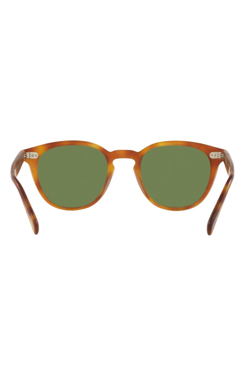 Oliver Peoples Desmon 50mm Phantos Sunglasses, Alternate, color, Lt Brown
