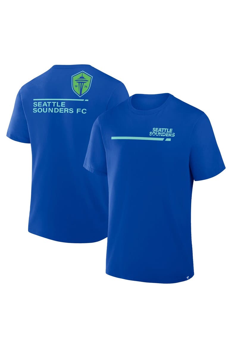 Men's Fanatics  Blue Seattle Sounders FC Corner Kick Legacy T-Shirt, Alternate, color, Blue