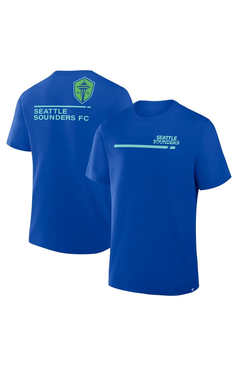 FANATICS Men's Fanatics Blue Seattle Sounders FC Corner Kick Legacy T-Shirt, Alternate, color, Blue