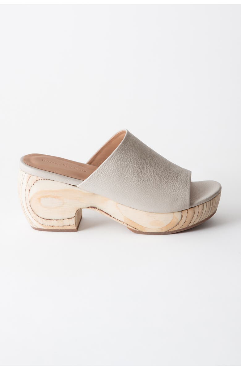 Huma Blanco Katlyn Platform Clog, Alternate, color, Pebbled Cream