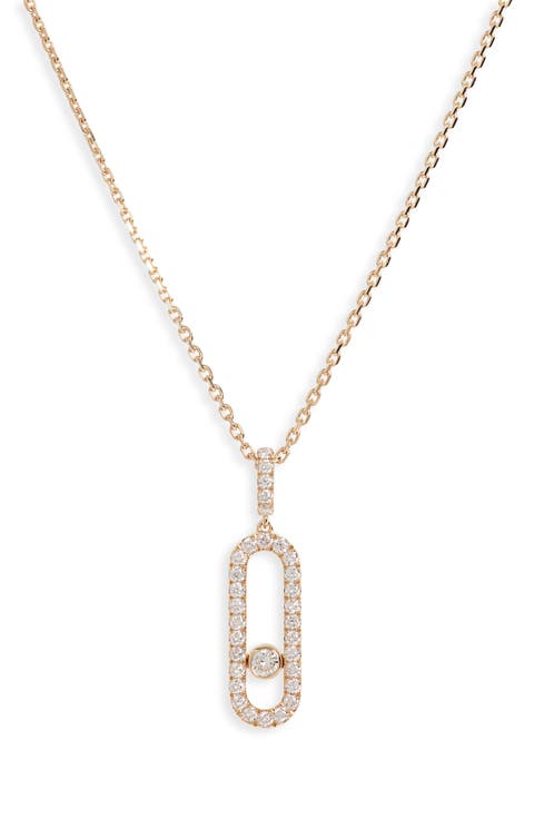 Move Uno Pavé Pendant Necklace