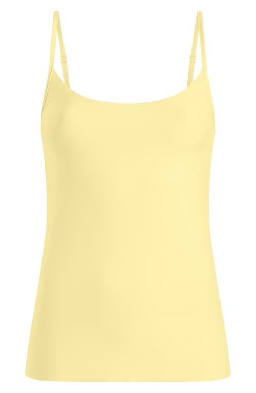 Commando Butter Scoop Neck Spandex Camisole In Yellow