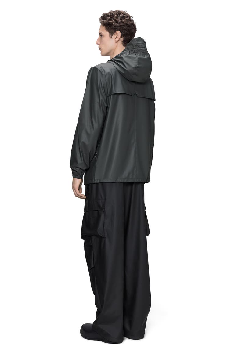 Storm Breaker Waterproof Rain Jacket, Alternate, color, DARK GREY