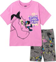 Marvel T-Shirt & Bike Shorts Set