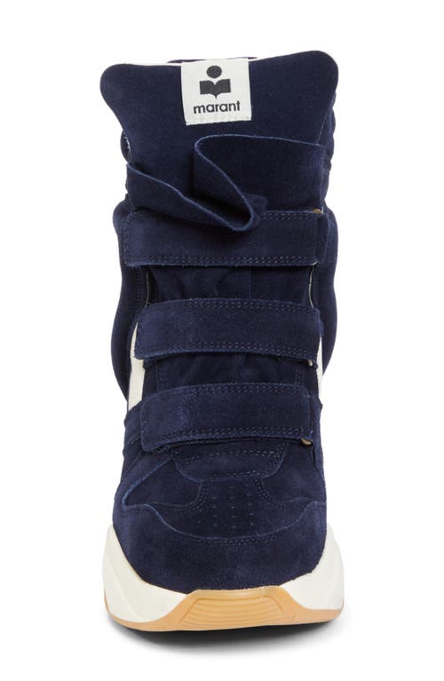 Isabel Marant Balskee Wedge Sneaker In Purple