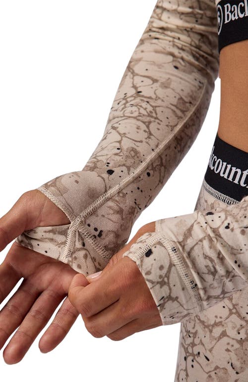 Backcountry Cedars Rws Merino Lt-wt Baselayer Cropped Crew Top In Neutral