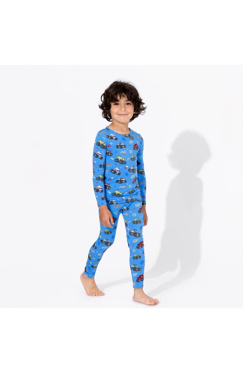 Bellabu Bear Kids' Blaze & Monster Set of 2 Piece Pajamas, Alternate, color, Blaze & Monster