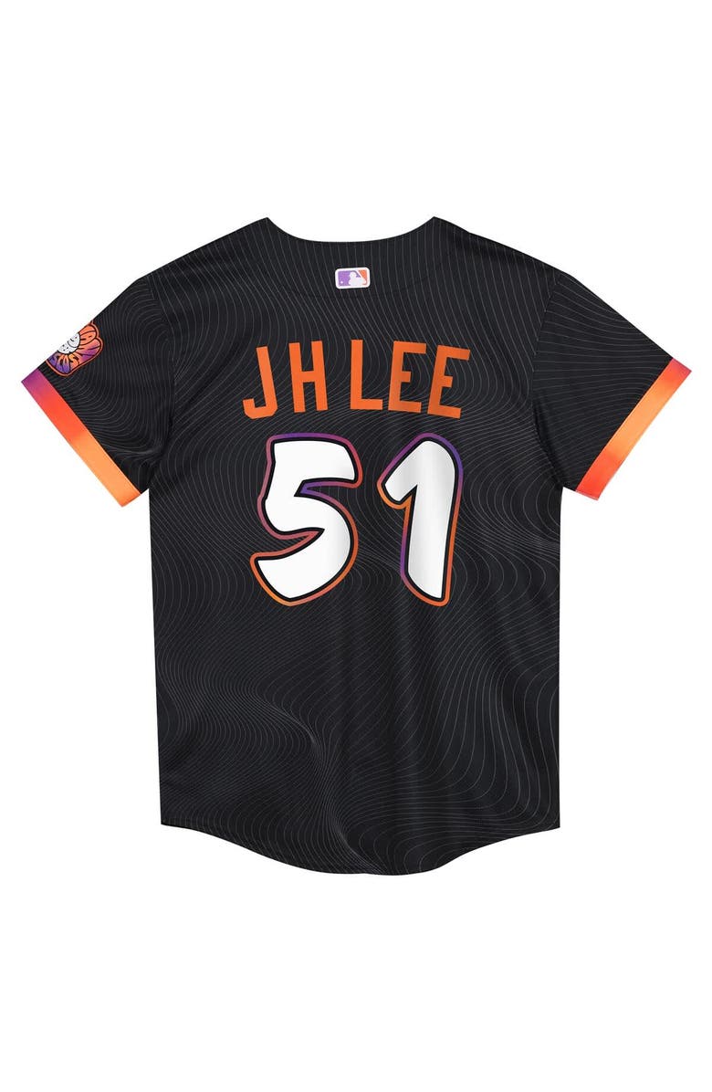 Nike Preschool Outerstuff Jung Hoo Lee Anthracite San Francisco Giants 2025 City Connect Limited Jersey, Alternate, color, 