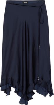 Zadig & Voltaire Jeto Satin Midi Skirt