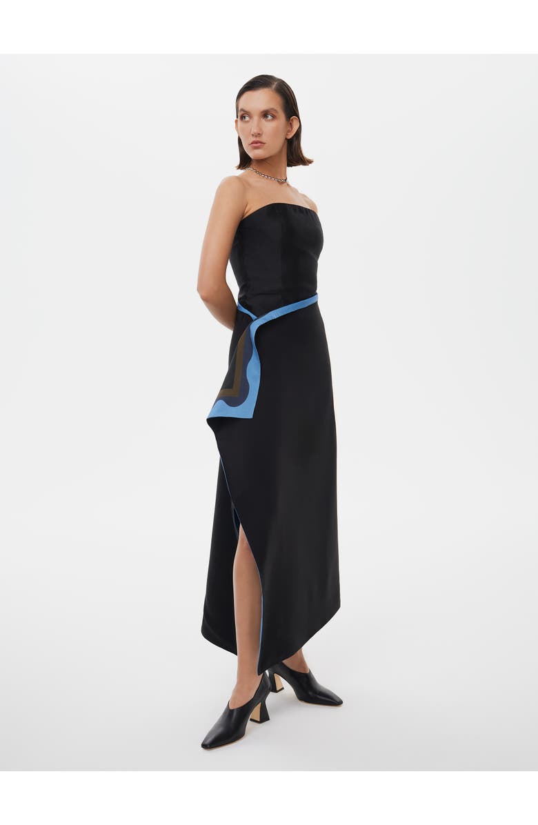 Alas Reversible Floral Wool-blend Wrap Skirt, Alternate, color, Print 'Late Bloomer'