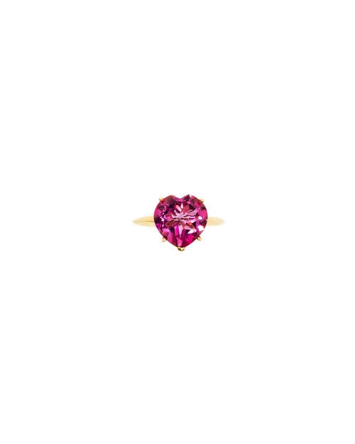 Fry Powers Rainbow Heart Ring