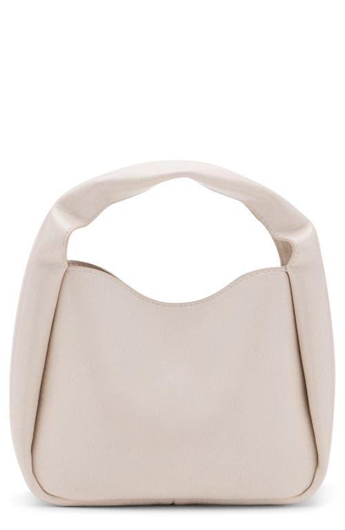 Mango Mini Faux Leather Top Handle Bag