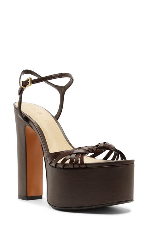 Tara Platform Ankle Strap Sandal (Women)