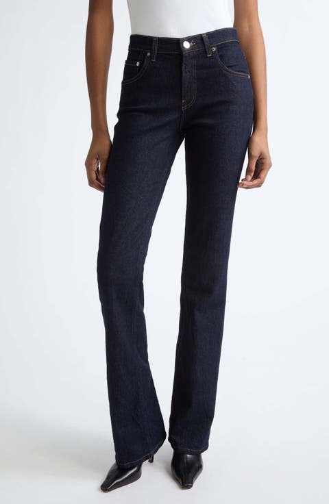 Chewy High Waist Straight Leg Jeans