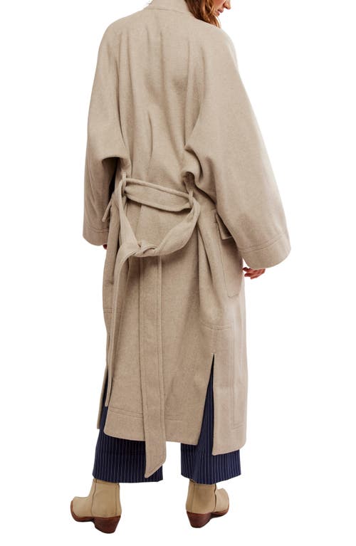 FREE PEOPLE FREE PEOPLE ALMA LONG DUFFLE COAT