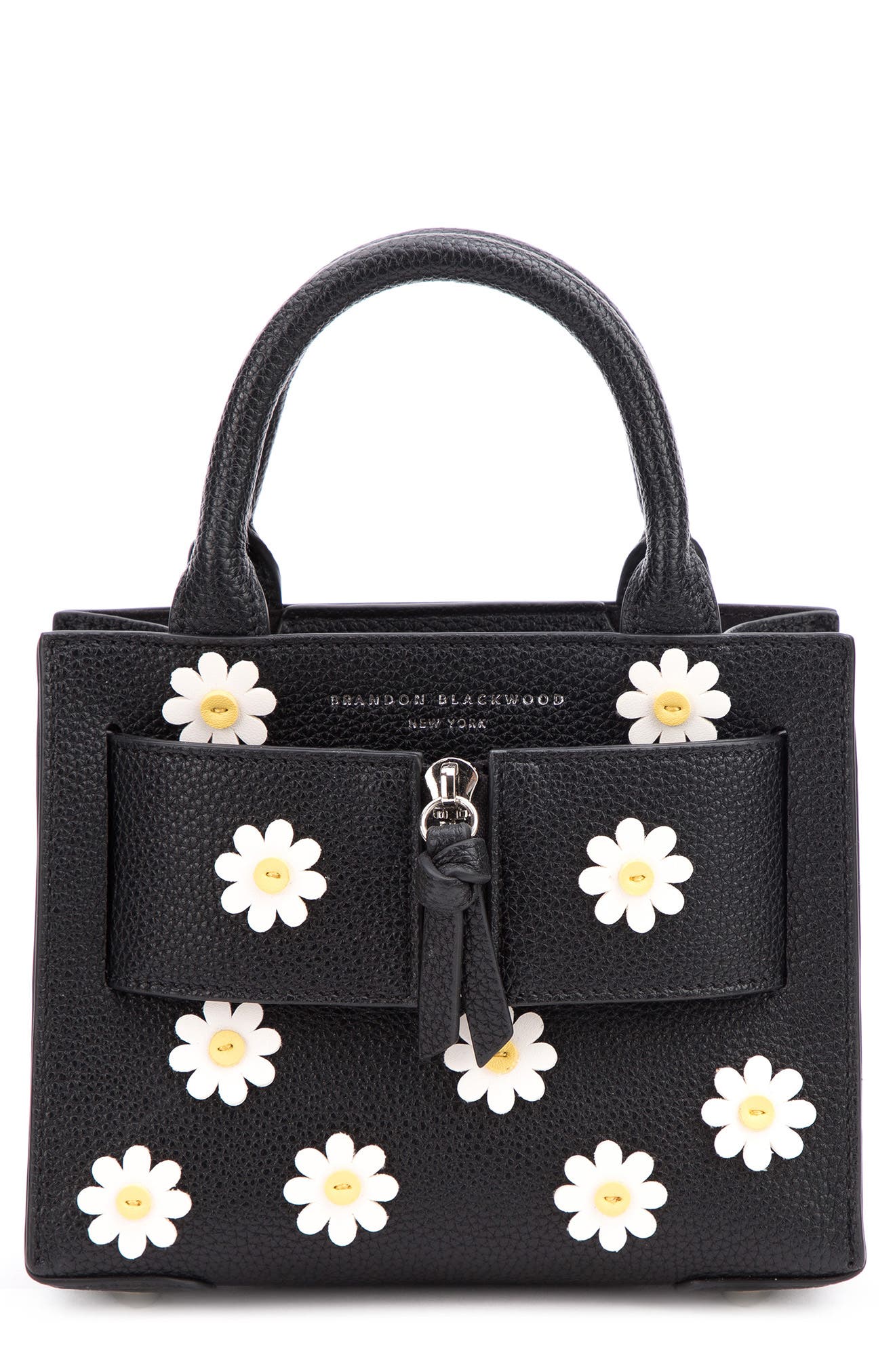 Brandon Blackwood Kuei Mini Leather Crossbody Bag, Main, color, 