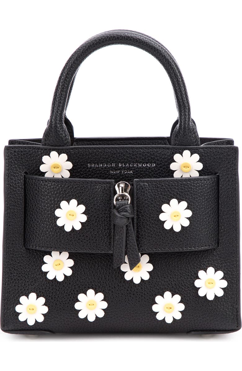 Brandon Blackwood Kuei Mini Leather Crossbody Bag, Main, color,