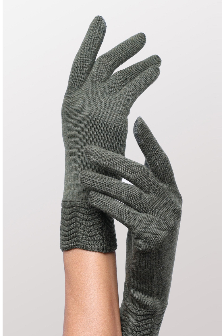 Tech Gallery Wool Gloves, Alternate, color, Heather Green